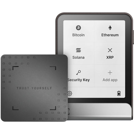 Crypto wallet LEDGER Flex Recovery key Noir