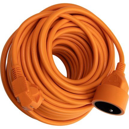 Multiprise ZENITECH jardin 16A 25m H05VV-F 3G1.5 orange