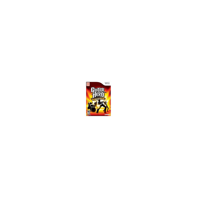 Jeu Wii ACTIVISION Guitar Hero World Tour-Jeu seul