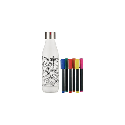 Bouteille LES ARTISTES Creative Color Set Dino mat 500ml