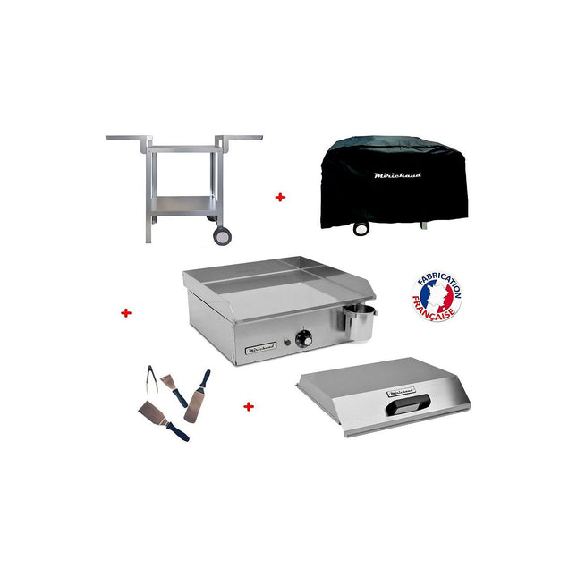 Plancha électrique PLANCHAELEC Pack NEO E420 + Chariot + accessoires
