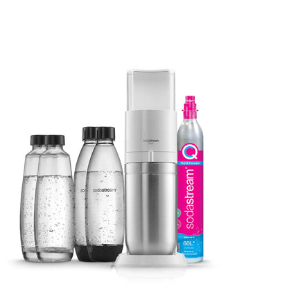 Machine à soda SODASTREAM DUO Noire Pack 2 carafes + 2 bouteilles