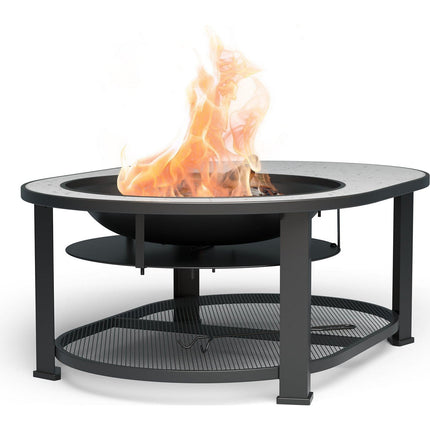 Brasero BLUMFELDT Merano Circolo 122cm 3en1 grill table