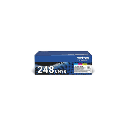 Toner BROTHER PACK 4 COUL TN248 C/M/Y/BK