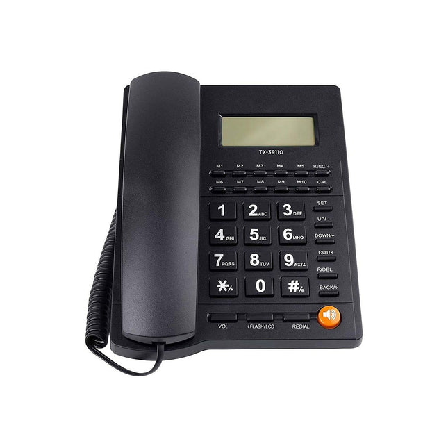 Téléphone sans fil AVIZAR Fixe avec Écran LCD / Touches M1 à M10