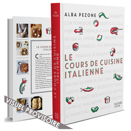 Livre de cuisine HACHETTE Le cours de cuisine Italienne
