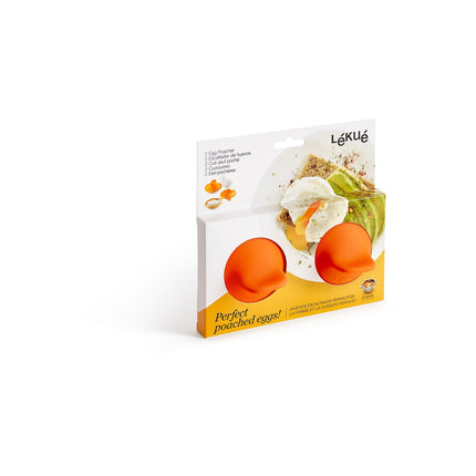 Pocheuse à oeufs LEKUE Lot de 2 pocheuses à oeuf - Lékué