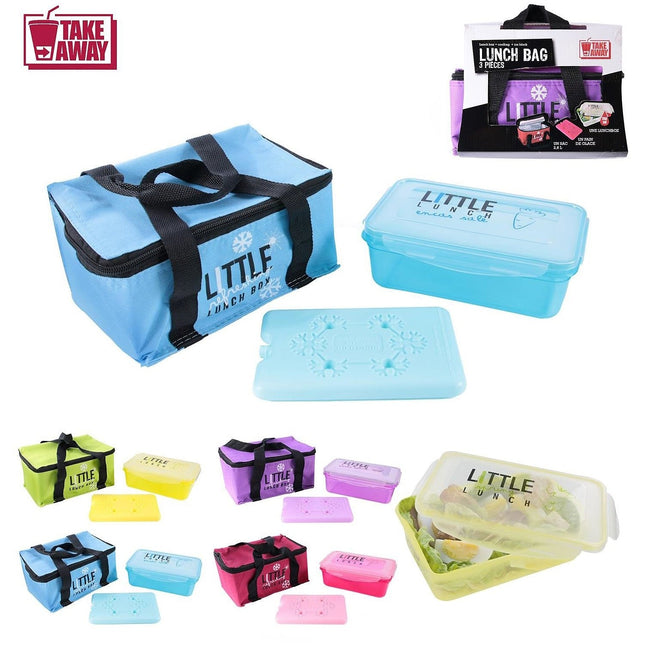 Lunch box TAKE AWAY Lunch box sac fraicheur + pain de glace