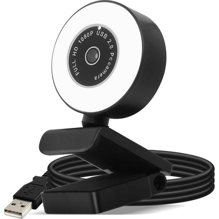 Webcam AVIZAR Webcam Ringlight USB 1080p FHD Antibruit