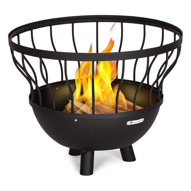 Brasero BLUMFELDT Nantai 3en1 grill & planche Ø66cm bambou