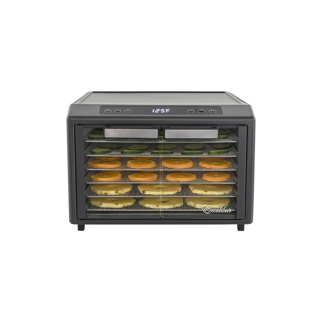 Déshydrateur EXCALIBUR Sélect 6 plateaux Inox DH06SCSS