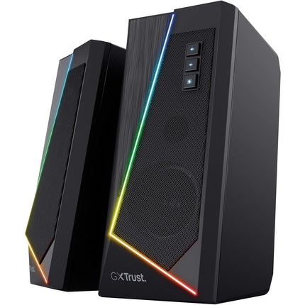 Enceinte PC TRUST ZOXA 2.0 RGB LED GXT609