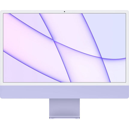 Ordinateur Apple IMAC 24 M1 16G 256G CPU 8 GPU 8 Violet Reconditionné