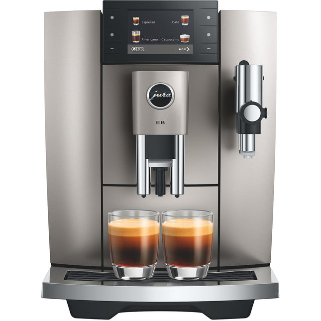 Expresso Broyeur JURA E8 Midnight Silver (ED)