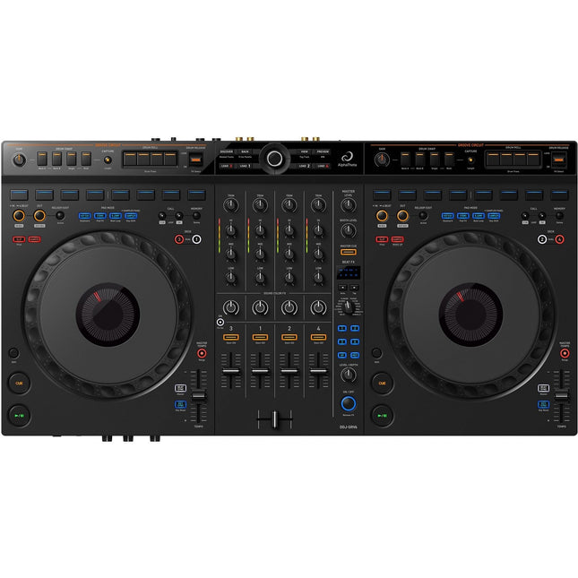 Contrôleur USB ALPHATHETA DDJ-GRV6 - Contrôleur DJ 4 voies