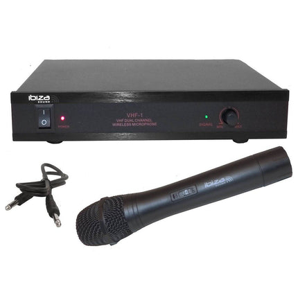 Micro IBIZA Micro sans fil 2 canaux IBIZA SOUND VHF1