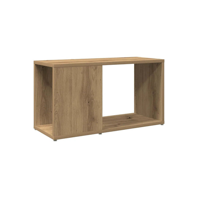 Meuble TV HELLOSHOP26 Meuble TV pratique bois d'ingénierie ave