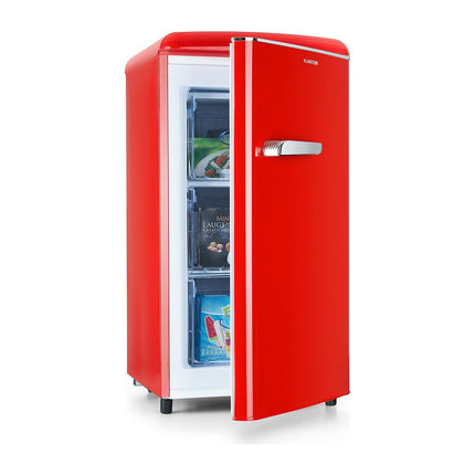 Congélateur armoire KLARSTEIN Laika 60L 3 tiroirs -18 à 0 °C E rouge