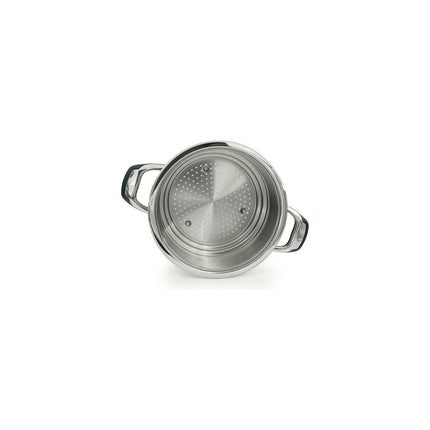 Cuiseur vapeur ECOVITAM Insert en inox 18/10 pour cuisson vapeur