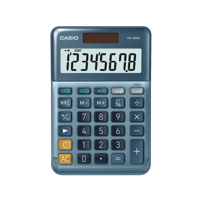 Calculatrice standard CASIO MS-88EM