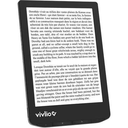 Liseuse eBook VIVLIO LIGHT Noire