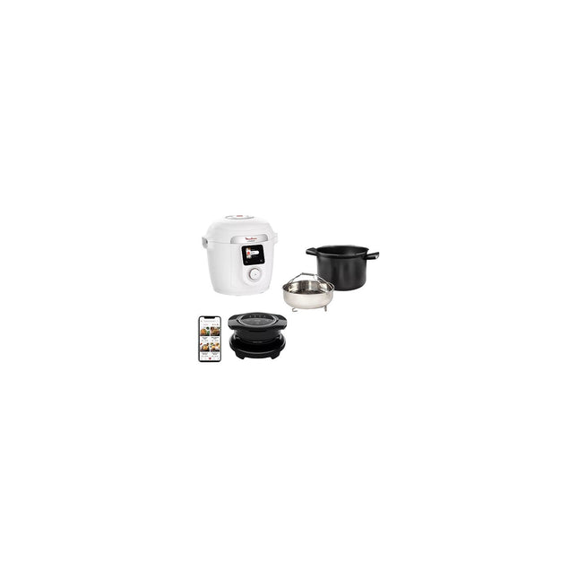 Cookeo MOULINEX YY5855FB WIFI 9-EN-1, 6 L, 9 modes de cuisson, 150 recettes + Extra crisp