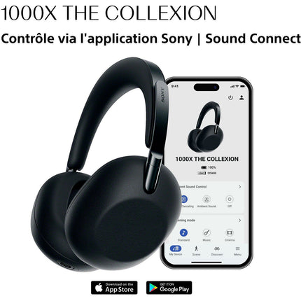 Casque SONY WH-1000X THE COLLEXION Noir