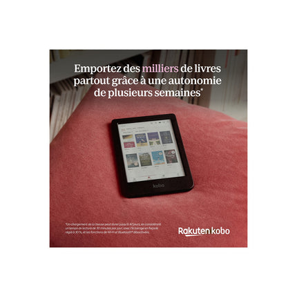 Liseuse eBook KOBO Clara Colour Noire