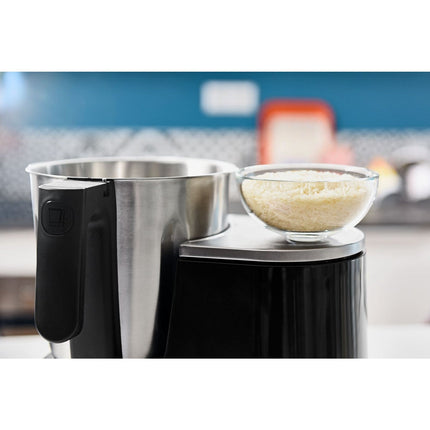 Robot cuiseur MOULINEX Clickchef noir HF456810 + cuiseur vapeur