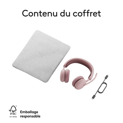 Micro-casque LOGITECH Zone Wireless 2 ROSE