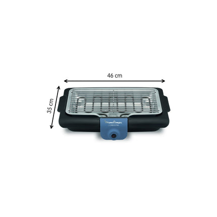 Barbecue électrique MOULINEX Accessimo Blue Salt Table BG134812