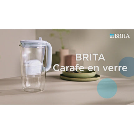 Carafe filtrante BRITA en verre Maxtra Pro all in one