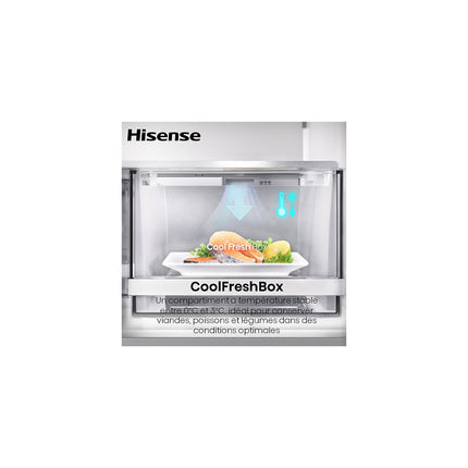 Réfrigérateur multi portes HISENSE RQ640P5SSD
