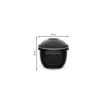 Cookeo MOULINEX YY5479FB noir Touch Wifi 6 L, 3 modes de cuisson + Extra Crisp