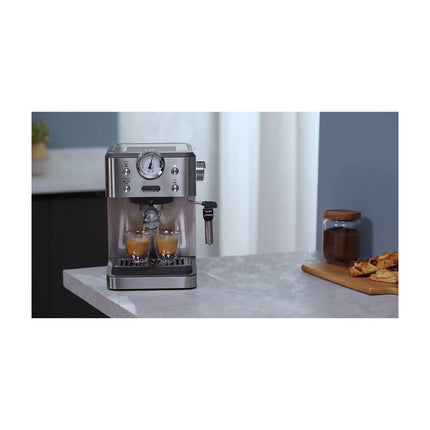 Machine à expresso DELONGHI Linea Classic EM450.M Argent