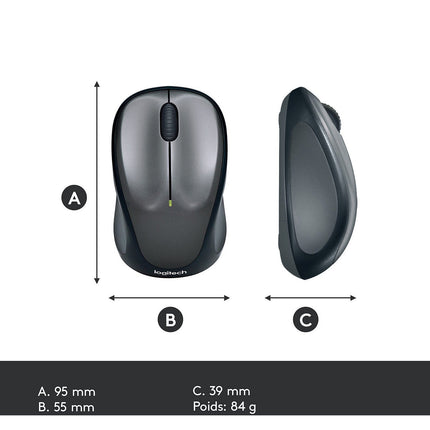 Souris sans fil LOGITECH M235 Silver