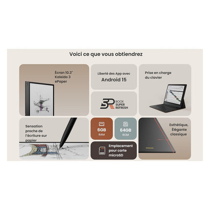 Bloc-notes numérique BOOX Note Air 5 C