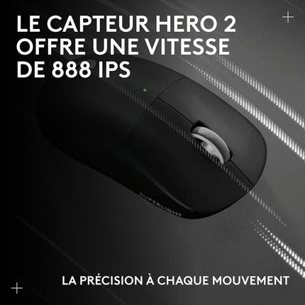 Souris Gamer Sans Fil LOGITECH Pro X superlight 2 compact Noir