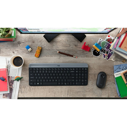 Clavier + Souris LOGITECH MK470 Graphite
