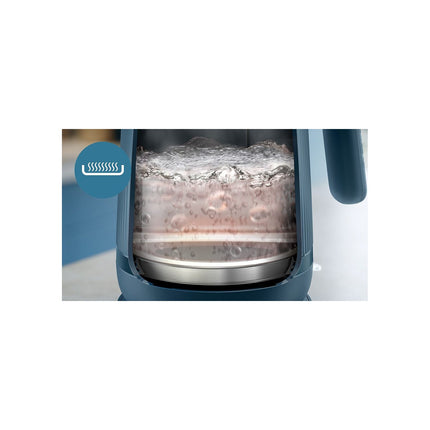 Bouilloire PHILIPS HD9411/70 Bouilloire électrique bleue Série 3000 1.7L, 2200W