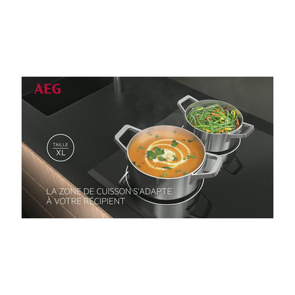 Cuisinière induction AEG CIB6490APB Pyrolyse