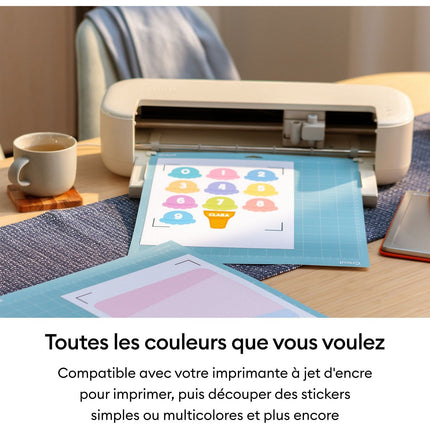 Machine de découpe CRICUT Pack Explore 5 Crème