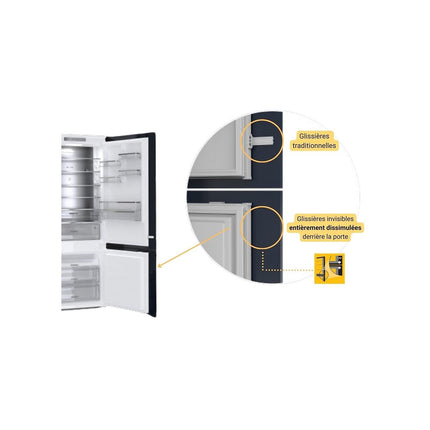 Réfrigérateur combiné encastrable WHIRLPOOL WHC18D041C1 6ème Sens