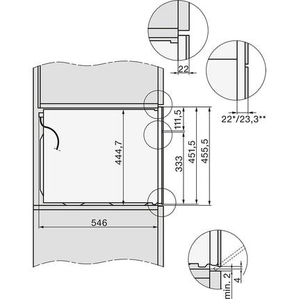 Micro ondes combiné encastrable MIELE H 7145 BM
