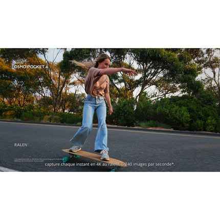 Caméra sport DJI Osmo Pocket 4 Standard Combo