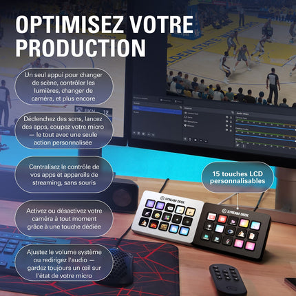 Boitier de contrôle ELGATO Stream Deck MK.2