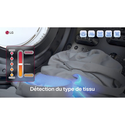 Lave linge séchant hublot LG F964X71WSTA