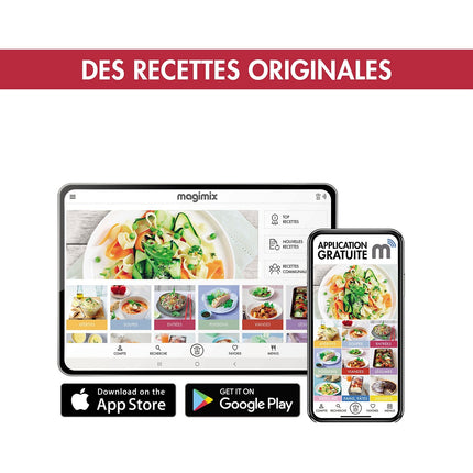 Découpe légumes MAGIMIX 17501 Coffret Spiral Expert