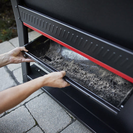 Barbecue pellet WEBER Searwood XL 600, sur chariot, de 80 à 315°, surface de cuisson 91 x 45 cm, thermostat digital