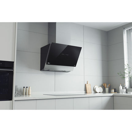 Hotte décorative murale inclinée LG HCEZ2428B ThinQ